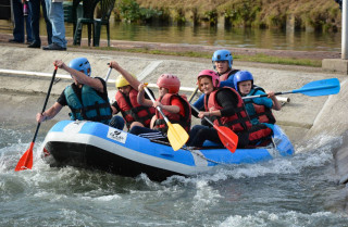 Rafting à Riverside Park à Arras