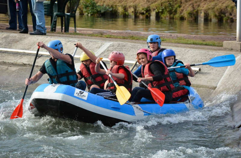 Rafting à Riverside Park à Arras